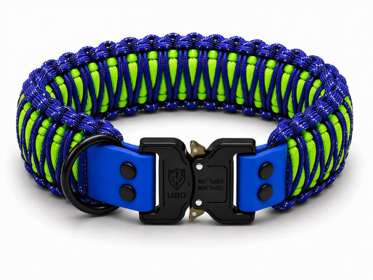Custom Collar — Paracord, Biothane, or Both