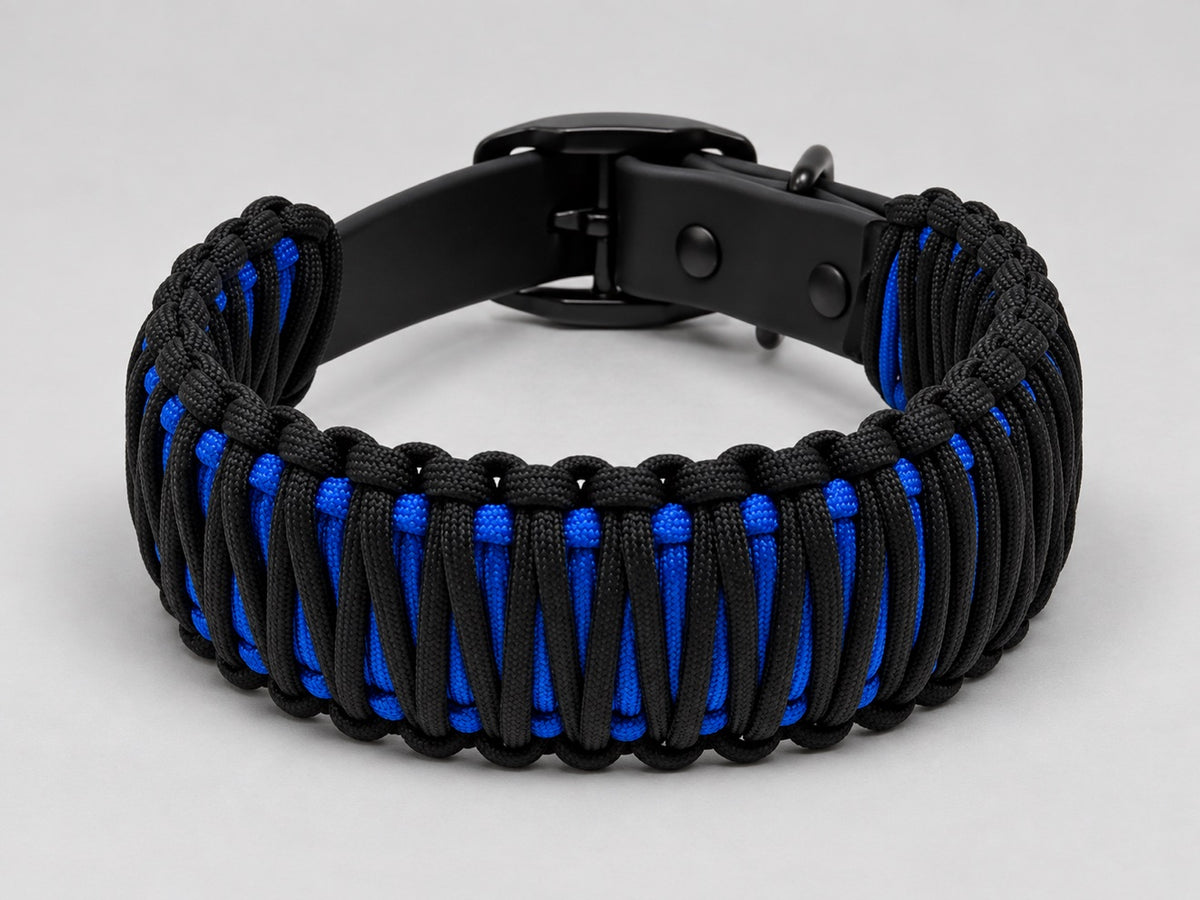 Custom Collar — Paracord, Biothane, or Both